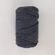 Шнур плетений YarnArt macrame cord темно-сірий 3 мм для макраме (№758) - зображення 5