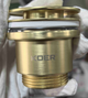 Донный клапан для раковины Koer PW-11-12 1 1/4'' универсальный (с/без перел) СLICK-СLACK (Цвет зол.) (KR5794) - изображение 14