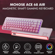 Ігрова магнітна клавіатура MCHOSE ACE 68 Air / Дротове підключення / Kailh Magnetic God Switch / Pink - зображення 7