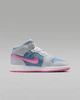 Кросівки дитячі Air Jordan 1 Mid Se (Gs) Grey/Blue HQ1999-400 37.5 - зображення 3