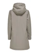 Куртка ONLSALLY RAINCOAT CC OTW 15206116-Brushed Nickel-Detail:WHITE TEDDY ONLY M Сірий 15206116-BRUSHED NICKEL-D XS - зображення 5