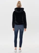 Куртка ONLCHRIS FUR HOODED JACKET CC OTW 15156560-Black ONLY M Чорний 15156560-BLACK M - изображение 2
