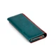 Женский кошелек из натуральной масляной кожи Marco Coverna MC 2-1010-2 Красный с бирюзовым - изображение 3