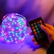 Умная RGB гирлянда 3м с Bluetooth и USB питанием для новогодней елки с пультом дистанционного управления - изображение 3