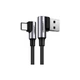 Дата кабель USB 2.0 AM to USB-C 1.0m 3A 90° corner US176 Ugreen (ek19241) - зображення 2