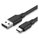Дата кабель USB 2.0 AM to USB-C 3.0m 3.0 A 18 W US287 Ugreen (ek19459) - зображення 1