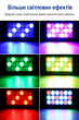 Стробоскоп для вечірок 18 LED 35W RGBW, з реакцією на звук, для дискотек, караоке, барів і домашніх свят - зображення 4