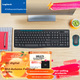 Комплект беспроводной Logitech MK275 Black - изображение 4
