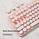 Комплект бездротовий Mofii Sweet Wireless White/Pink - зображення 5