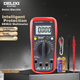 Цифровой мультиметр DELIXI ELECTRIC, высокоточный термометр, устойчивый к перегреву, мультиметр, амперметр, для домашнего использования, DEM22 - изображение 4