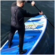 SUP доска 305 см 120 кг с аксессуарами для туринга Bestway синяя - изображение 8