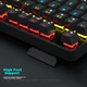 Комплект проводной MageGee MK-STORM Mechanical Storm USB Black - изображение 7
