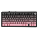 Клавіатура Attack Shark X85 Side Printed RGB Gradient Pink - изображение 1