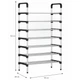 Полка для обуви Shoe Rack 56 х 28 х 132 см 7 полок (R93314) - изображение 3