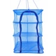 Подвесная сетка сушилка для сушки рыбы фруктов овощей грибов Fish Drying Net 4 яруса 40 х 40 х 65 см - изображение 4