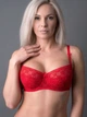 Бюстгальтер Diorella 5029B красный 85B - изображение 1