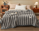 Одеяло Wuyinliangpin 200×230 см gray stripe - изображение 1