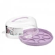 Тортовница Ardesto Tasty baking 28 х 14.5 см пластик лиловый (AR2328LPM) - изображение 2