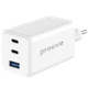 Мережевий зарядний пристрій Proove Pocket GaN 65W USB/2хType-C білий (WCPG65121202) - зображення 1