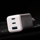 Мережевий зарядний пристрій Proove Pocket GaN 65W USB/2хType-C білий (WCPG65121202) - зображення 2