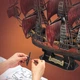 Пазл-модель Пиратский корабль Месть королевы Анны 3D 391деталей Разноцветный (28835) - зображення 12