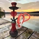 Кальян Hookah Dafna Red 0151-1 высотой 36 см на 1 персону - изображение 1