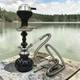 Кальян Hookah Arzu A010-1 Plus Black высотой 31 см на 1 персону - изображение 1