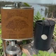 Подарочный набор фляга Jim Beam QK-2-1 Brown 7 oz/210 мл с рюмками - изображение 3