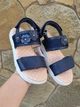 Детские босоножки для девочки Geox J Sandal Deaphne G.темно-синие 31 размер арт.J15DUI-OBCEW - изображение 1