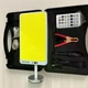 Вуличний LED прожектор на штативі з пультом та сонячною батареєю ZJ-HW006 набір для пікніка - изображение 3