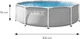 Каркасний басейн Intex круглий 305 x 76 см Сірий 26700ND (6941057431666) - зображення 3