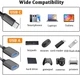 Переходник USB-C на 2 USB-A для зарядки и передачи данных - изображение 7