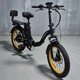 Электровелосипед CRUZZER Chicago 48V 800W 13Ah складной Fat Bike 20" до 40 км/ч черный - изображение 1