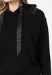 Толстовка ONLFANCY L/S HOOD SWT 15193315-Black ONLY L Чорний 15193315-BLACK XS - изображение 5
