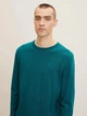 Кофта BASIC CREW NECK SWEATER 1027661-30316 Tom Tailor M Зелений 1027661-30316 XXL - изображение 3