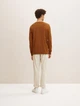 Кофта BASIC CREW NECK SWEATER 1027299-30313 Tom Tailor XXL Коричневий 1027299-30313 XXL - зображення 2