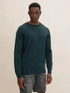 Кофта BASIC CREW NECK SWEATER 1027299-13159 Tom Tailor XXXL Зелений 1027299-13159 XXXL - изображение 3