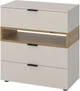 Комод Меткас Home А026 800x870x420 мм Кашемир + Дуб артизан (МА026-KD) - изображение 1