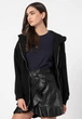 Толстовка ONLWANTED LT L/S ZIP SWEAT HOODIE SWT 15244836-Black ONLY L Чорний 15244836-BLACK L - изображение 2