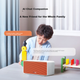 Xiaodu Sound Standard Edition [Super Xiaodu] — умная колонка с высококачественной акустикой, Bluetooth, настольный аудиобудильник, устройство для раннего развития, подарок для пожилых людей и детей. - изображение 6
