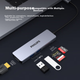Док-станция расширения PHILIPS Type-C, адаптер USB-C на HDMI, кардридер, конвертер для Apple MacBook Air, концентратор для iPad Pro, док-станция расширения SD/TF. - изображение 3
