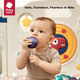 Детский надувной бассейн Babycare Ocean Ball для дома, жевательный бассейн с шариками для младенцев и детей, Sainuo Ocean Balls, 50 штук. - изображение 7