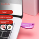 Флеш-накопичувач SanDisk 128 ГБ USB 3.2 CZ410 Cool Iris Purple, швидкість читання 100 МБ/с, компактний та портативний, захист паролем, ідеально підходить для бізнесу, офісу та навчання - изображение 4