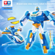 Игрушка AULDEY Super Wings Scene Super Ship Robot — детский подарок на день рождения для мальчиков и девочек, артикул 760288. - изображение 4