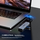 Док-станция расширения PHILIPS Type-C, Thunderbolt-HDMI 4K 60 Гц, адаптер-конвертер Apple, совместима с MacBook Mini, ноутбуками Huawei, планшетами iPad и смартфонами. - изображение 5
