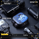Світло для тофу Sidande Black Knight, заповнююче світло, магнітне портативне повнокольорове RGB-світло, пряма трансляція фотографії, ефект краси, кишенькове освітлення-спалах для мобільних телефонів, бездзеркальних камер та дослідження магазинів - зображення 10