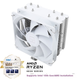 Повітряний кулер для процесора Thermalright Assassin X 120 Refined SE WHITE, чотири теплові трубки AGHP3.0 Anti-Gravity, AX120 R SE WHITE - зображення 4