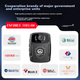 Портативная миниатюрная HD-камера Zhunhang DSJ-A8 для ношения на теле, предназначенная для правоохранительных органов и видеосъемки, 256 ГБ. - изображение 3