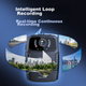 Портативная миниатюрная HD-камера Zhunhang DSJ-A8 для ношения на теле, предназначенная для правоохранительных органов и видеосъемки, 256 ГБ. - изображение 5