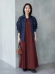 Рубашка джинсовая женская UNIQLO 827243775 S Синяя (1159862316) - изображение 4